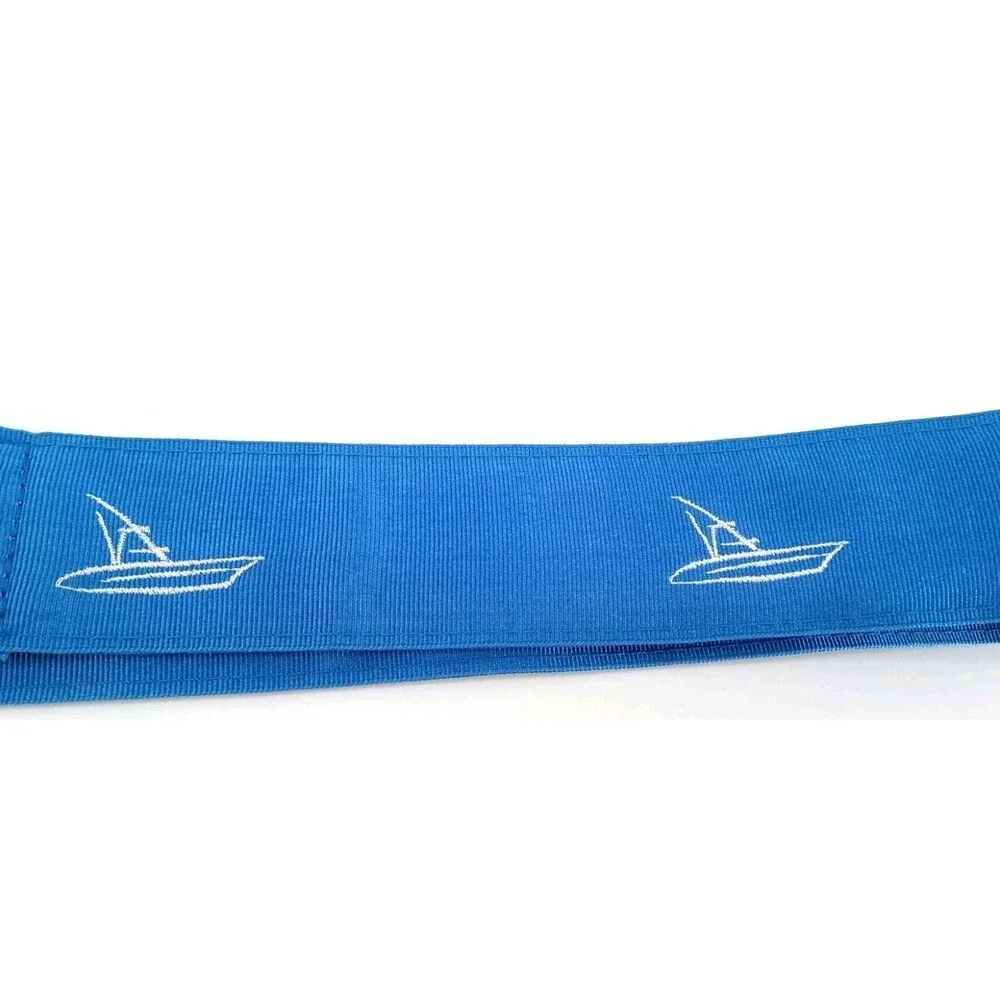 Vineyard Vines Sailboat D-Ring Ribbon Belt 46